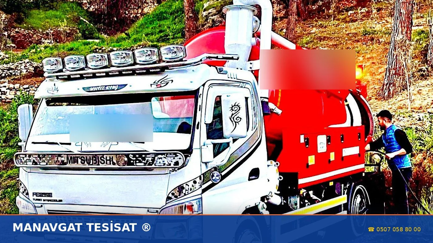 Manavgat Tesisat villa foseptik çekimi