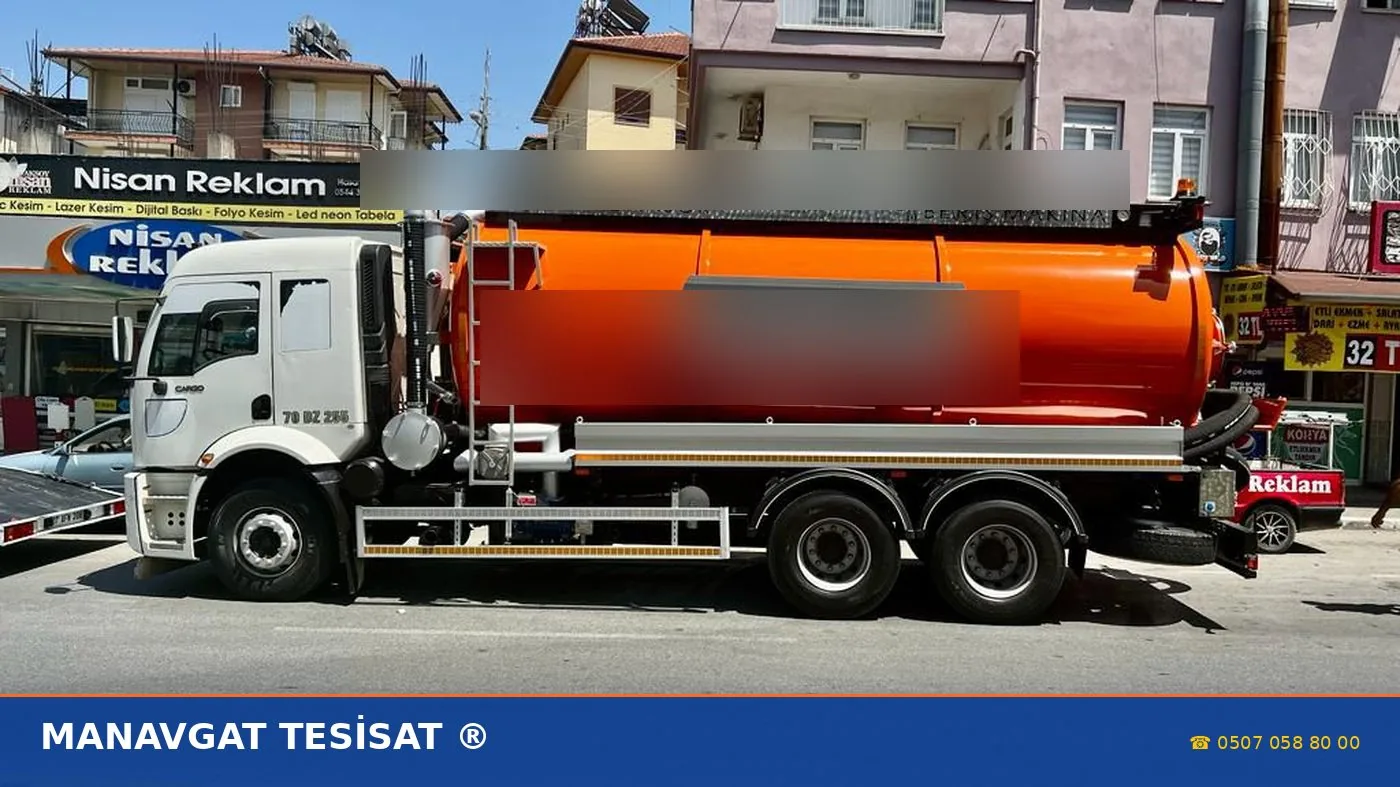 Ford Cargo büyük kapasiteli tanker Manavgat